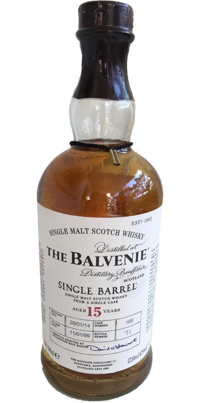 Balvenie 15-year-old Single Barrel