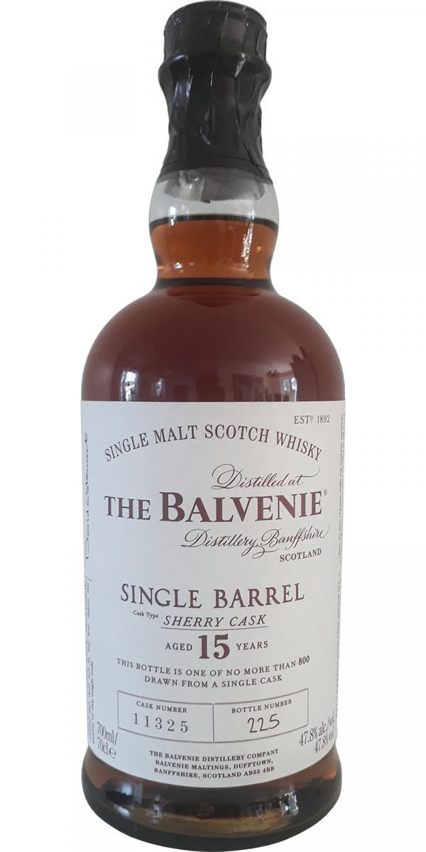 Balvenie 15-year-old Single Barrel - Sherry Cask