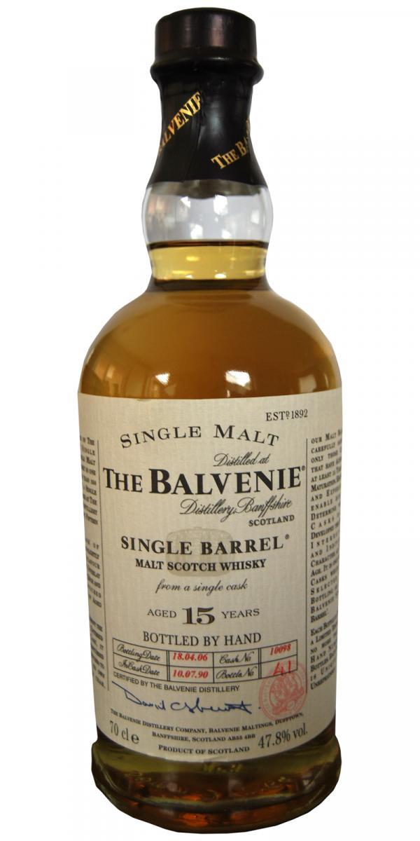 Balvenie 15-year-old Single Barrel