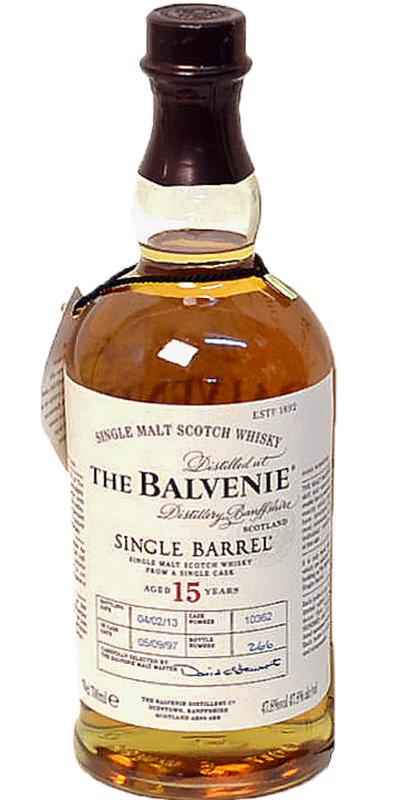 Balvenie 15-year-old Single Barrel