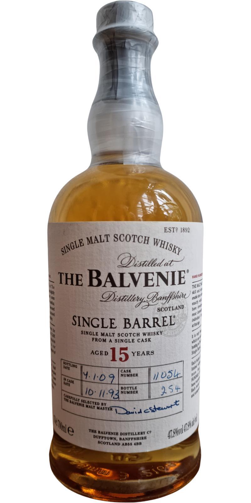 Balvenie 15-year-old Single Barrel