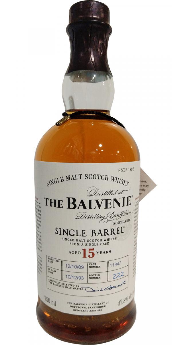 Balvenie 15-year-old Single Barrel