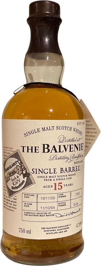 Balvenie 15-year-old - Singularity N° 66 Single Barrel