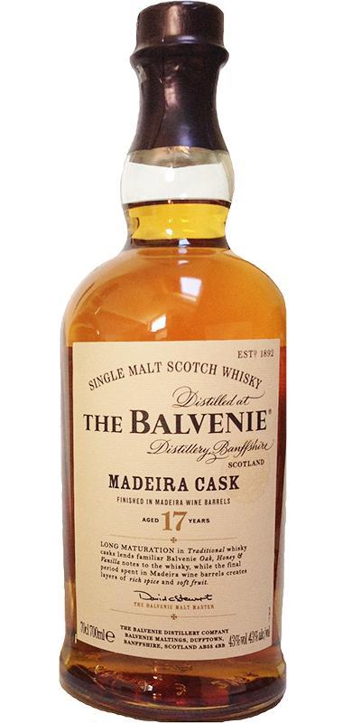 Balvenie 17-year-old Madeira Cask