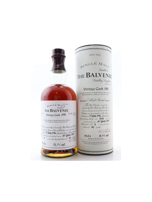 Balvenie 1951 Vintage Cask