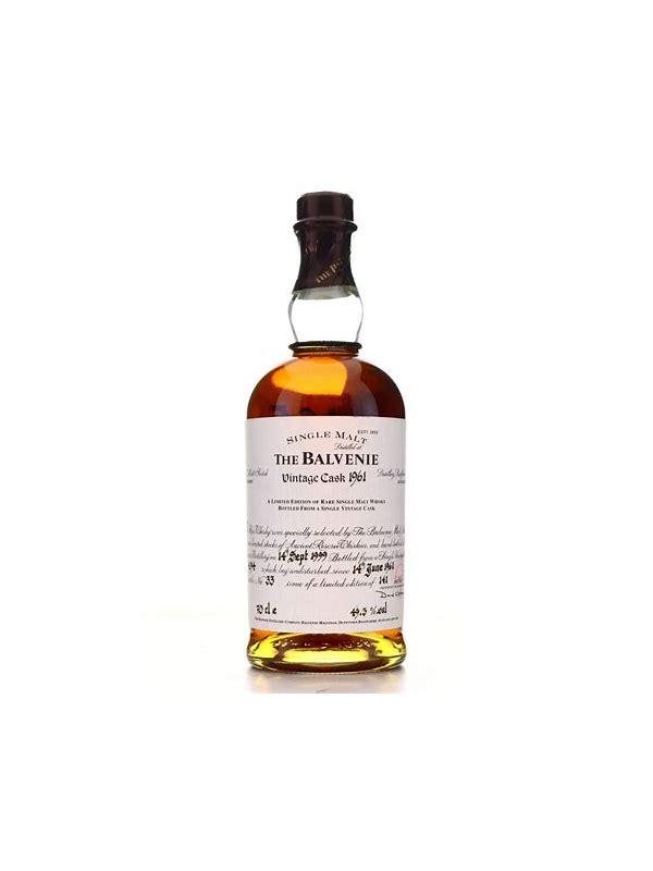 Balvenie 1961 Vintage Cask