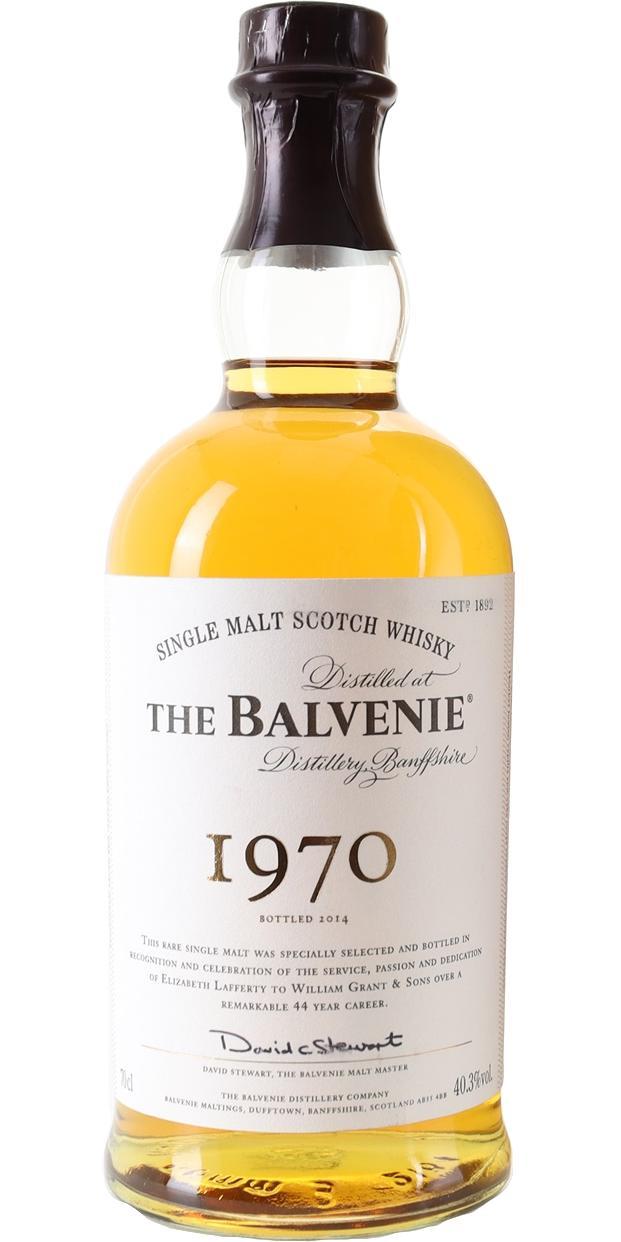 Balvenie 1970 Single Cask