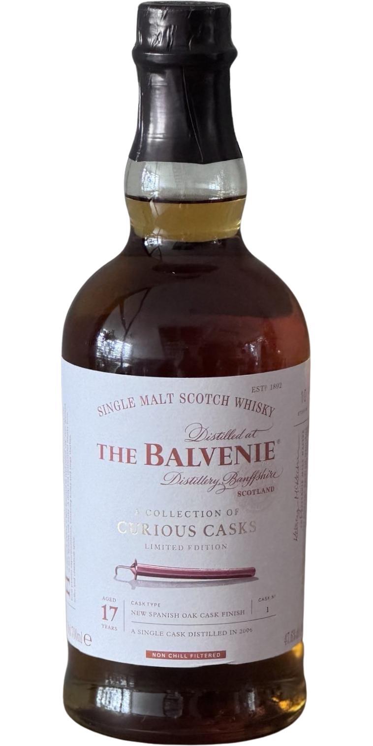 Balvenie 2006 a collection of curious casks