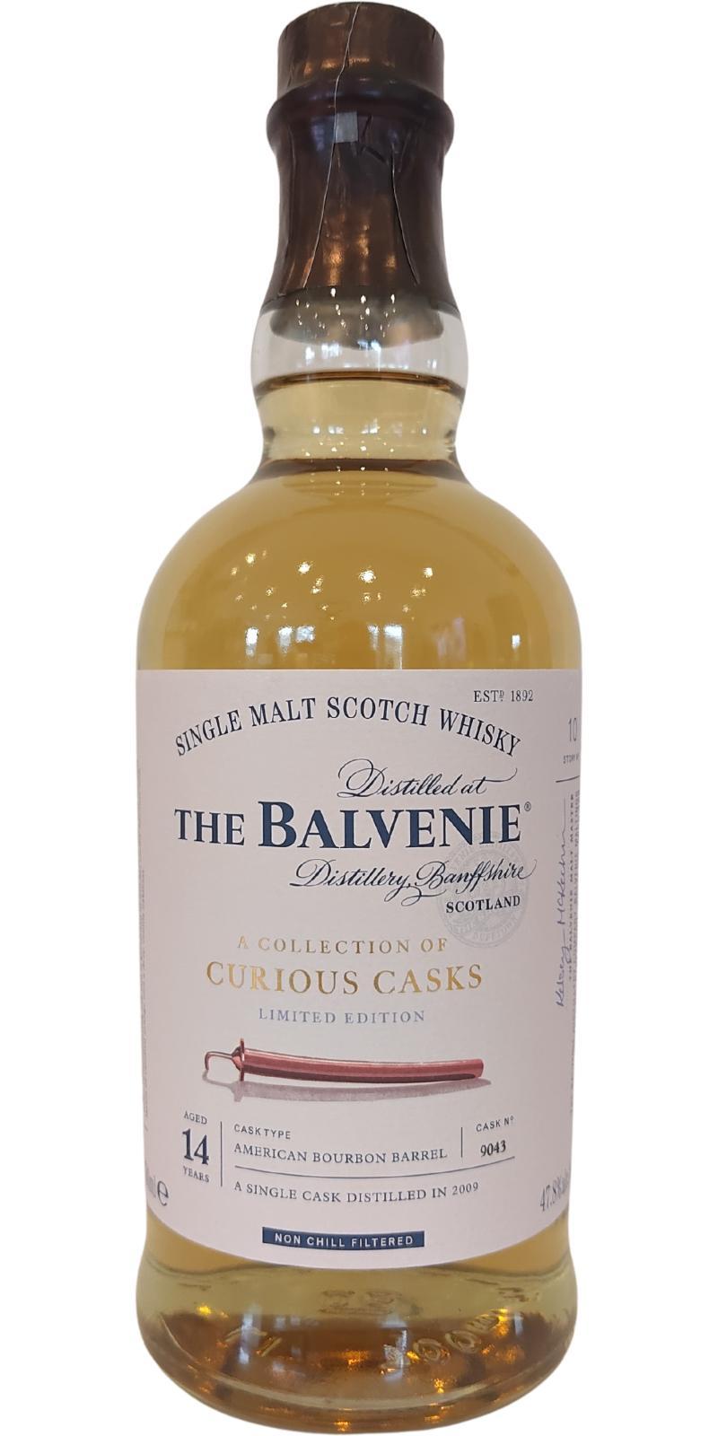 Balvenie 2009 A Collection of Curious Casks