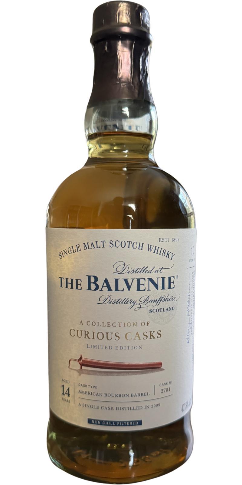 Balvenie 2009 A Collection of Curious Casks