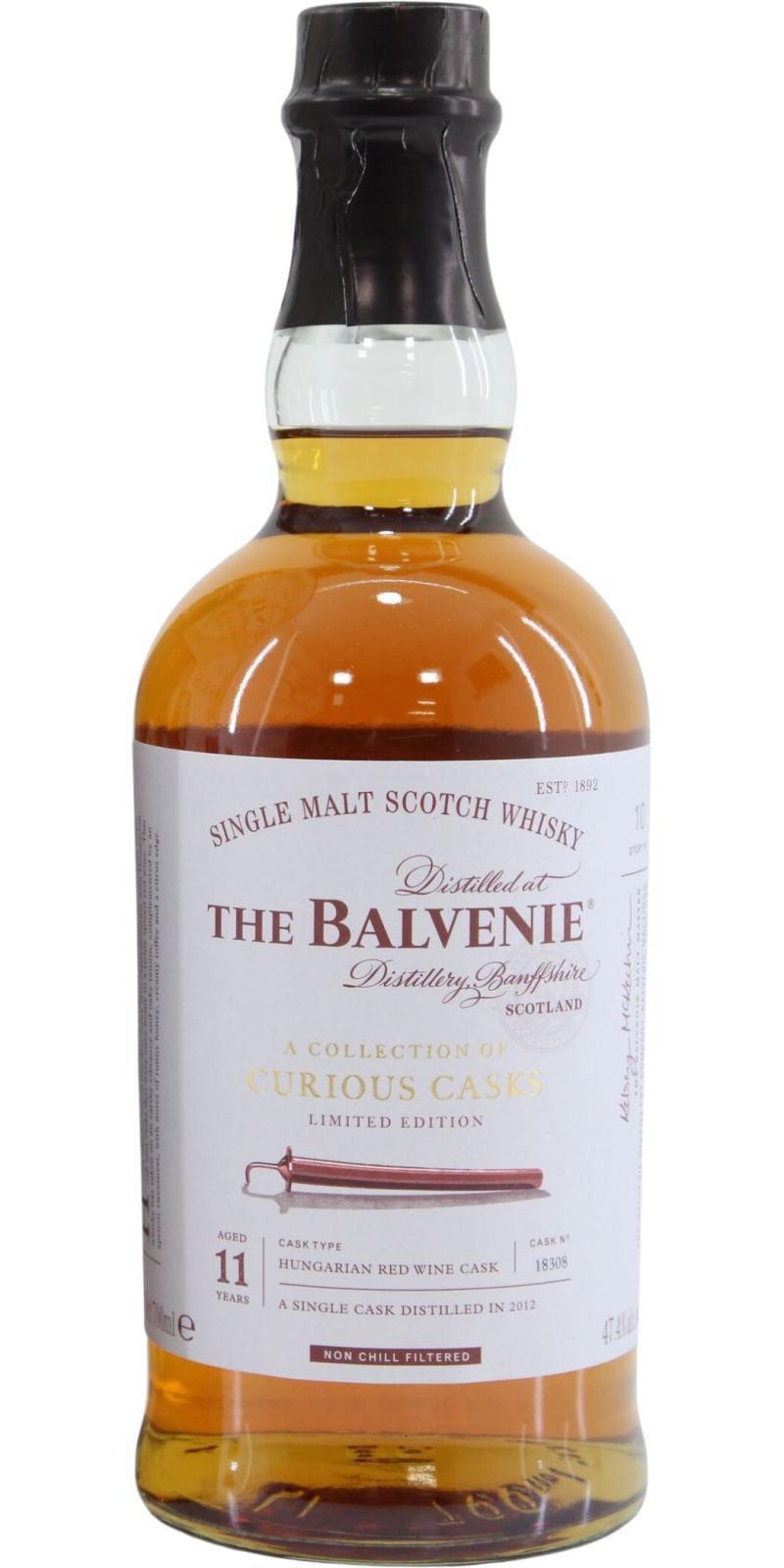 Balvenie 2012 A Collection Of Curious Casks