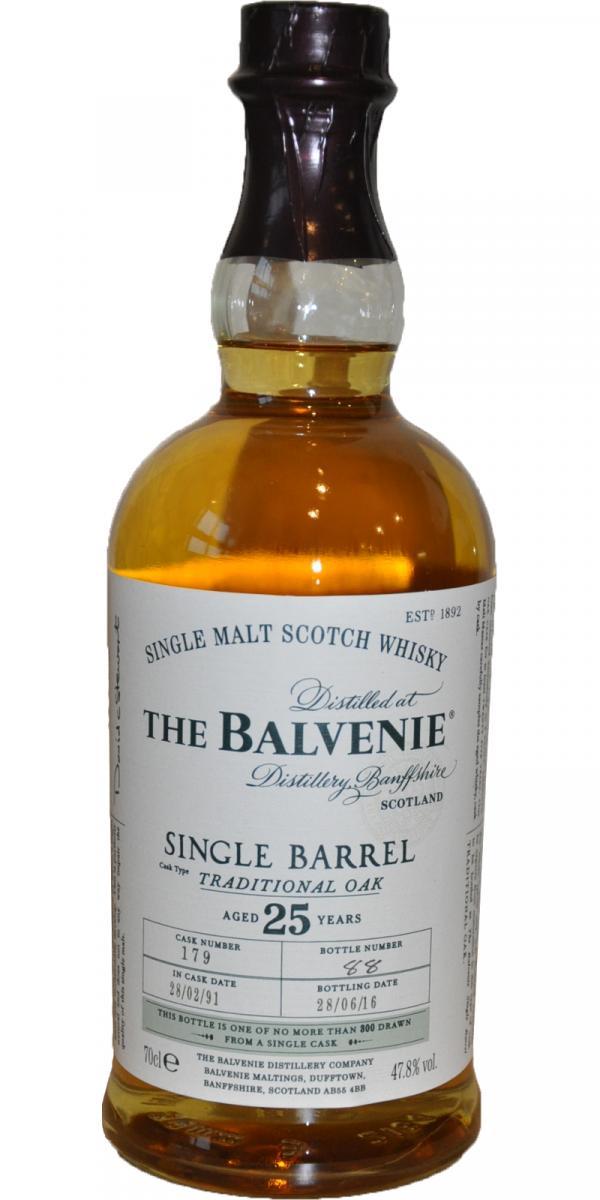 Balvenie 25-year-old Single Barrel - Traditional Oak