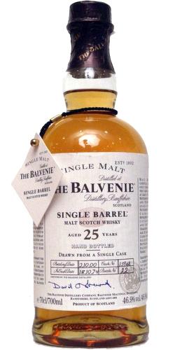 Balvenie 25-year-old Single Barrel