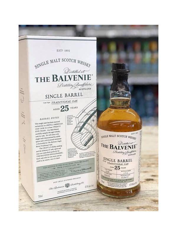 Balvenie 25-year-old Single Barrel - Traditional Oak