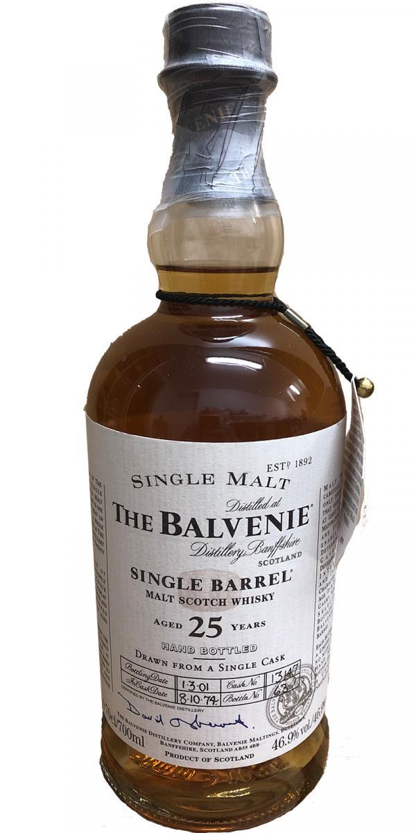 Balvenie 25-year-old Single Barrel