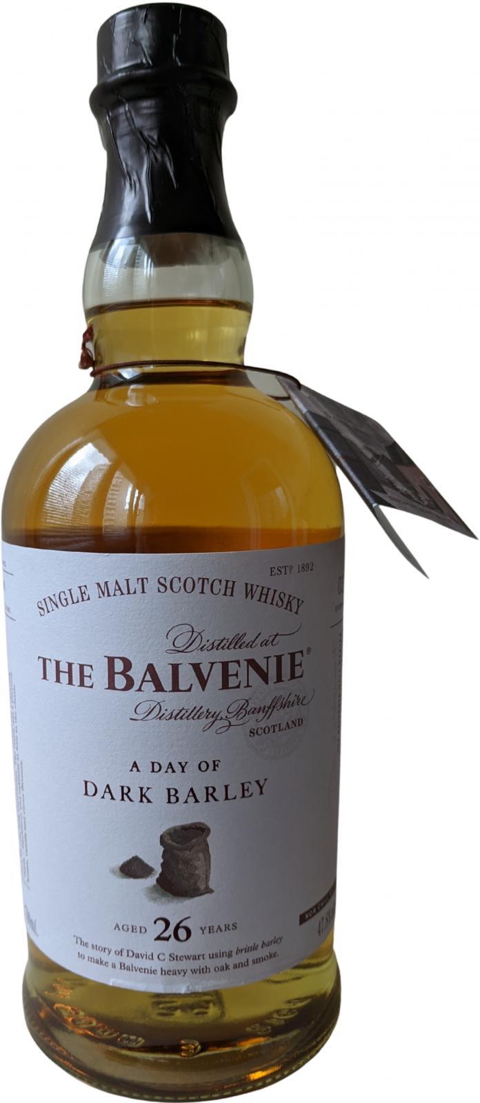 Balvenie 26-year-old A Day Of Dark Barley