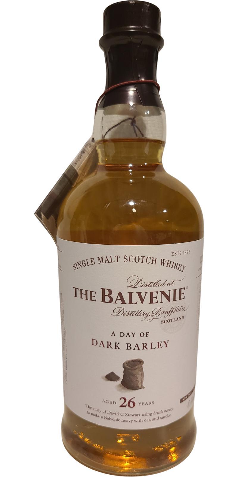 Balvenie 26-year-old A Day of Dark Barley