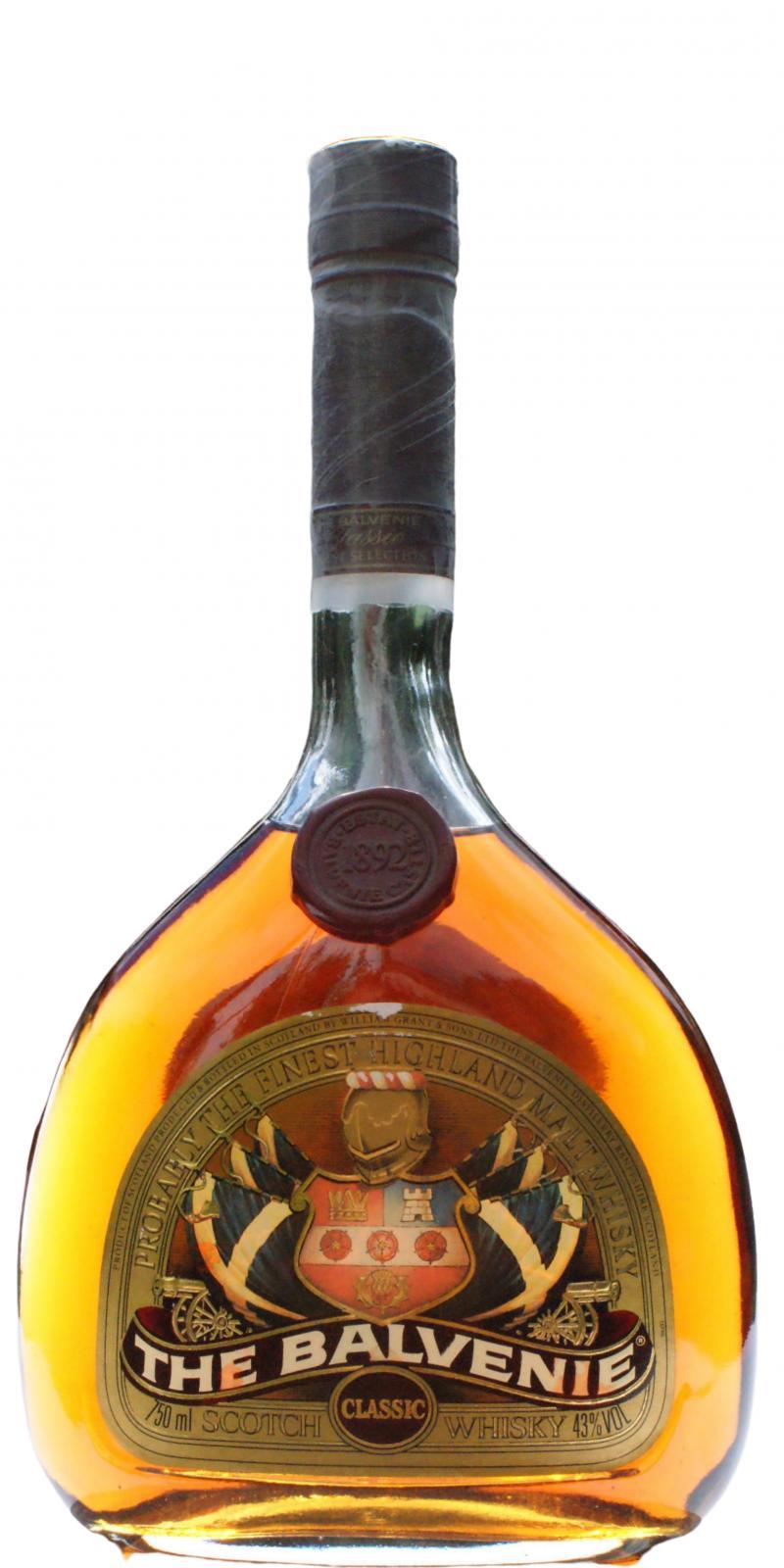Balvenie Classic Wine shaped bottling '1892'