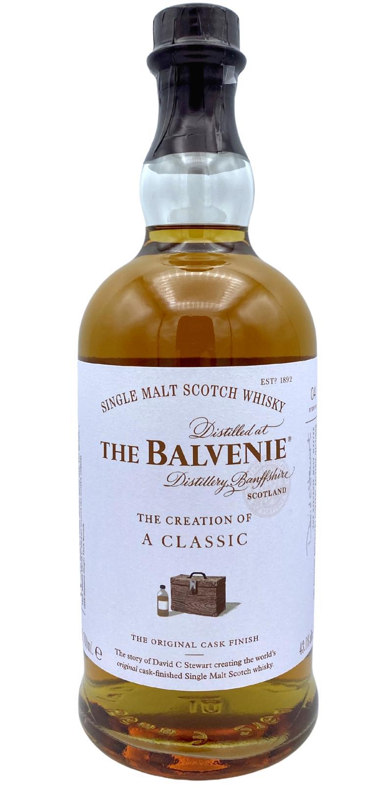 Balvenie The Creation of a Classic The Original Cask Finish