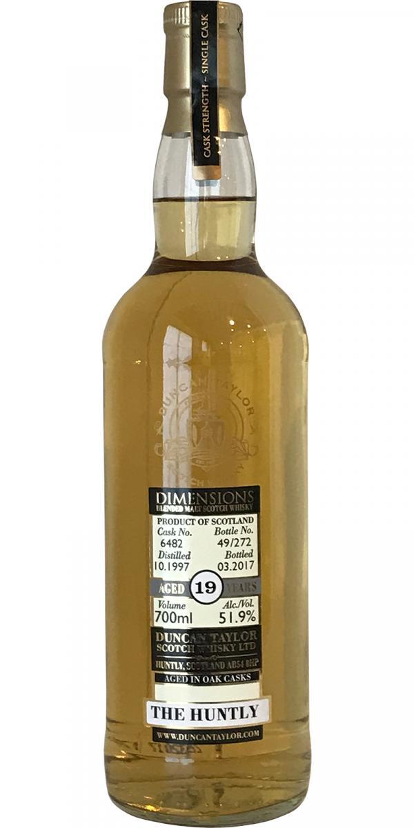 The Huntly 1997 DT Dimensions