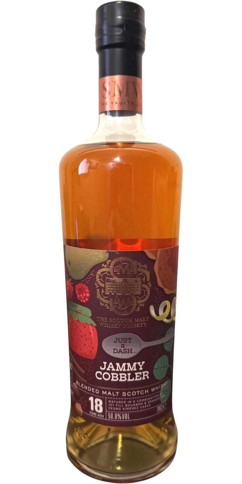 Blended Malt Scotch Whisky 2007 SMWS Just a dash: Jammy cobbler