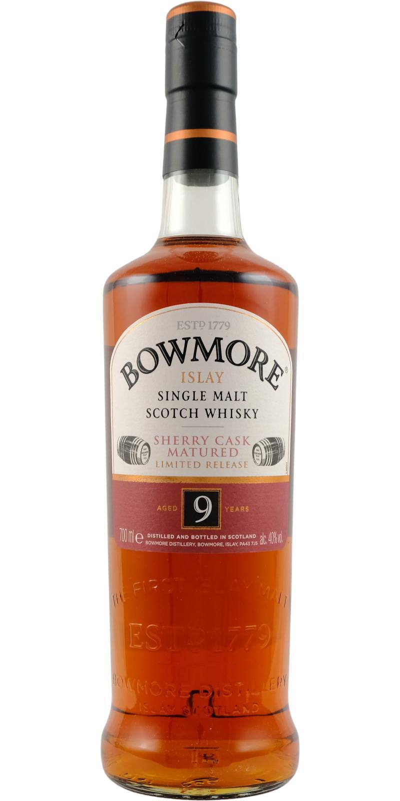 Bowmore 09-year-old Sherry Cask Matured