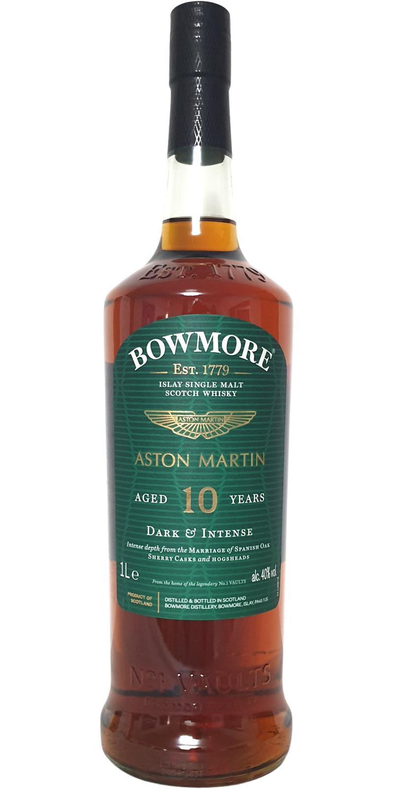 Bowmore 10-year-old Aston Martin Edition Dark & Intense