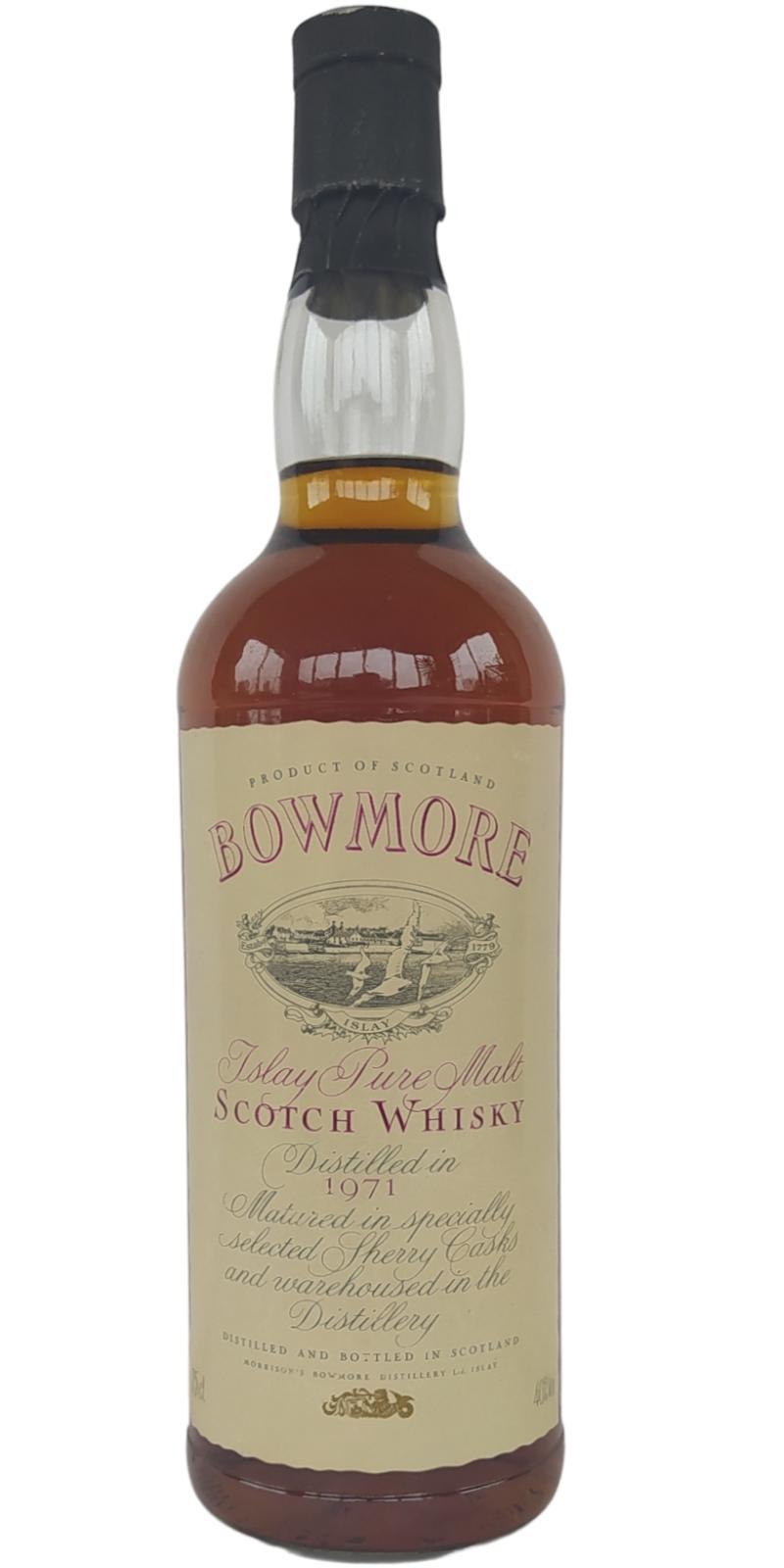 Bowmore 1971 Islay Pure Malt