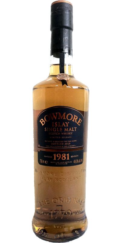 Bowmore 1981 Vintage