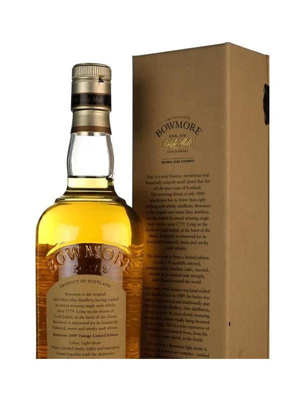 Bowmore 1989 Bourbon Matured Limited 1989 Edition