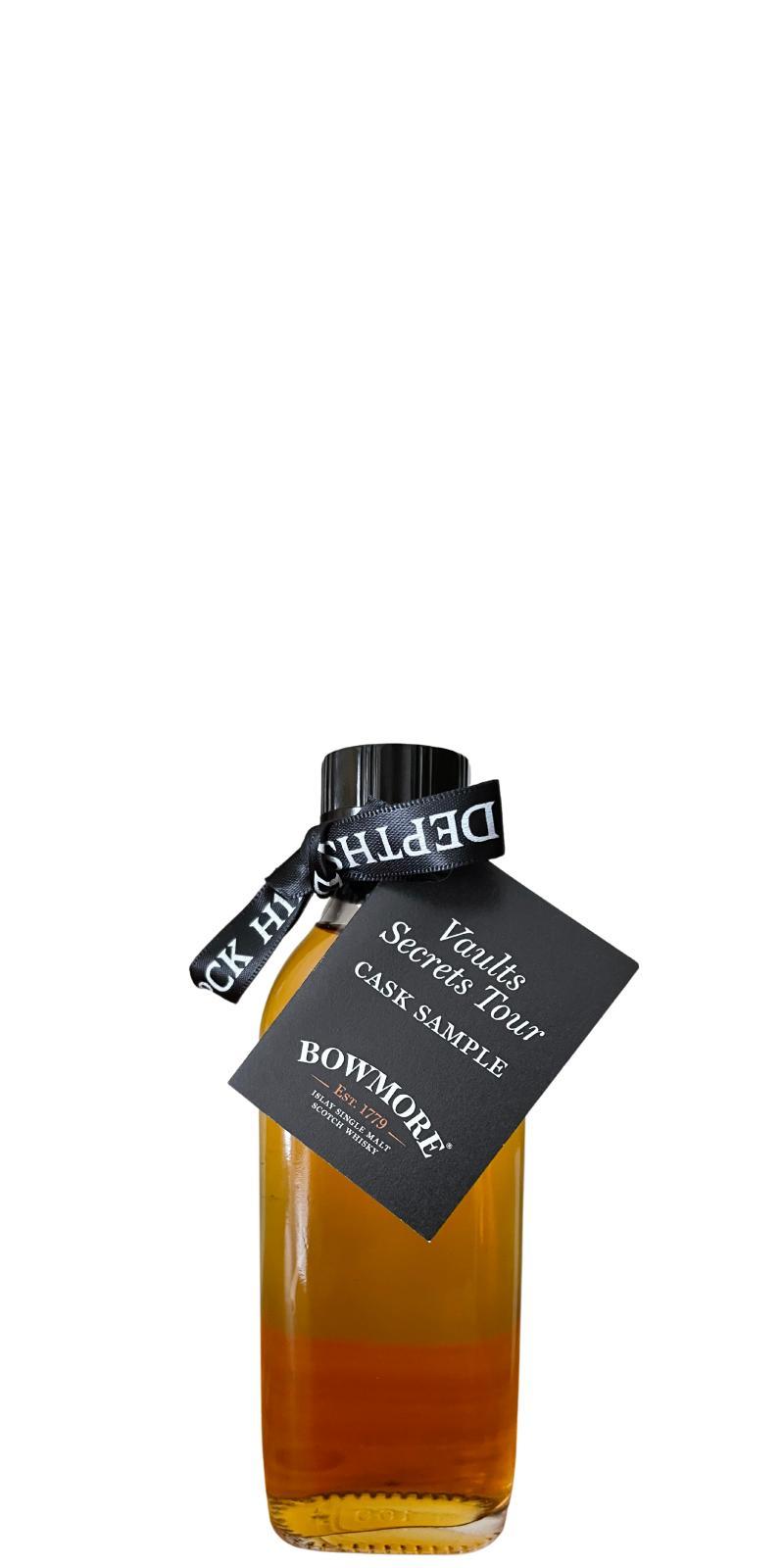 Bowmore 1999 No. 1 Vaults Secrets Tour - Handfilled Cask Sample