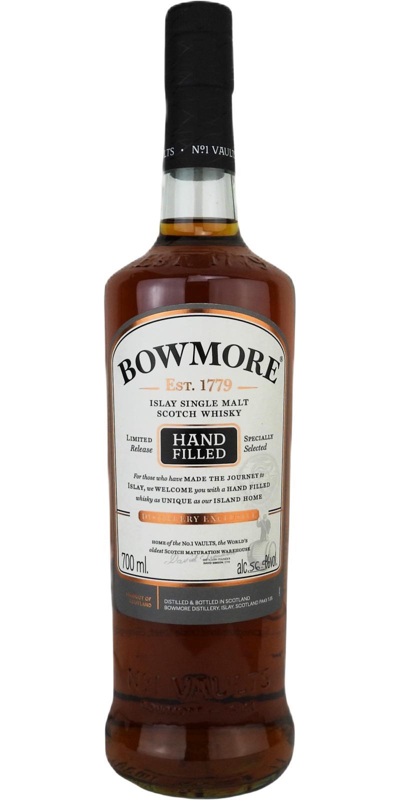 Bowmore 2005 Hand-filled at the distillery