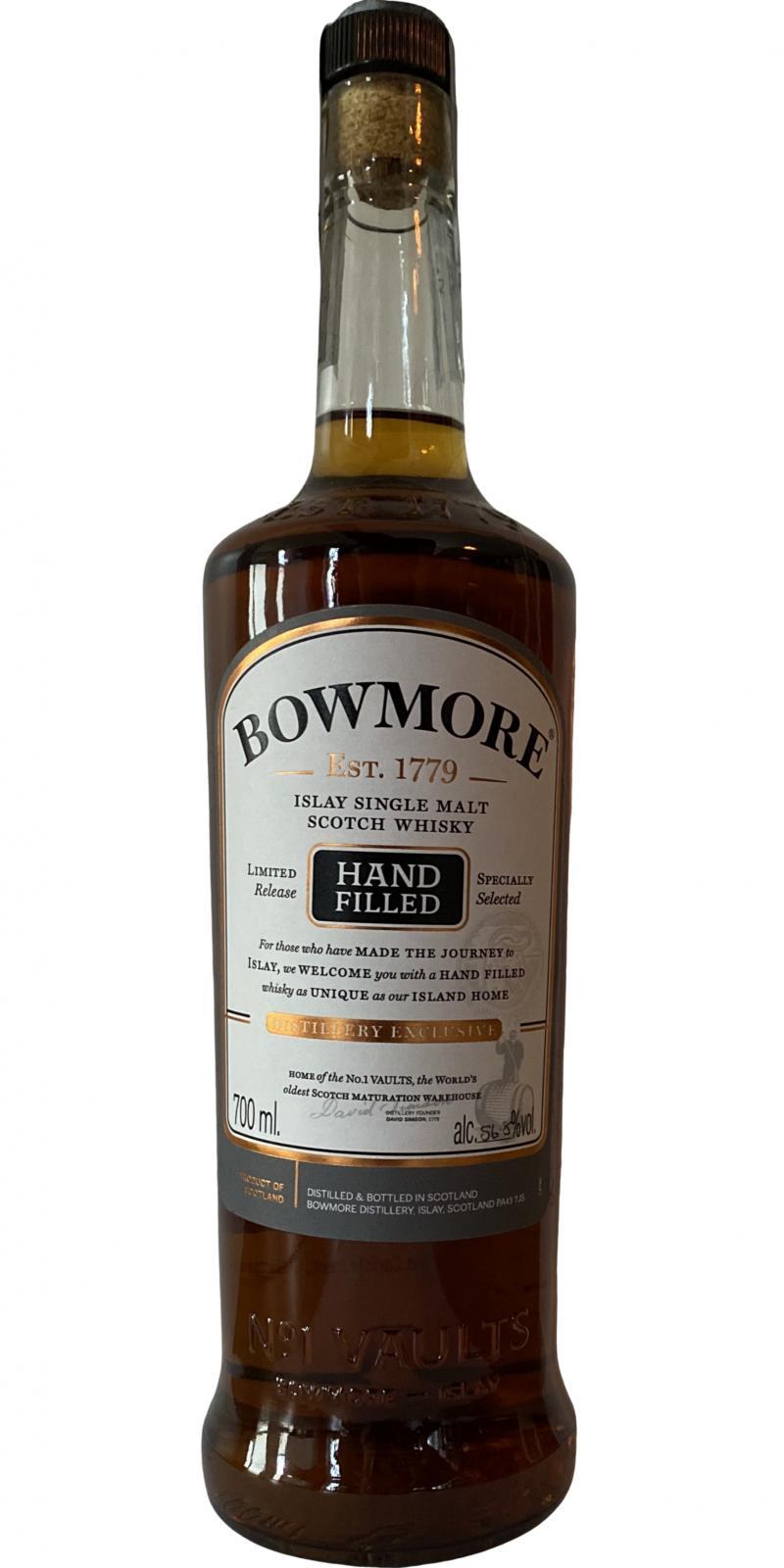 Bowmore 2009 Hand-filled at the distillery