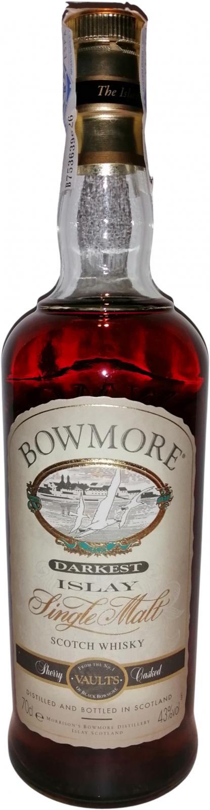 Bowmore Darkest - Gift set Old Label
