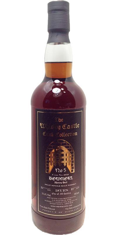 Bowmore 1991 DR The Whisky Castle Collection No 5