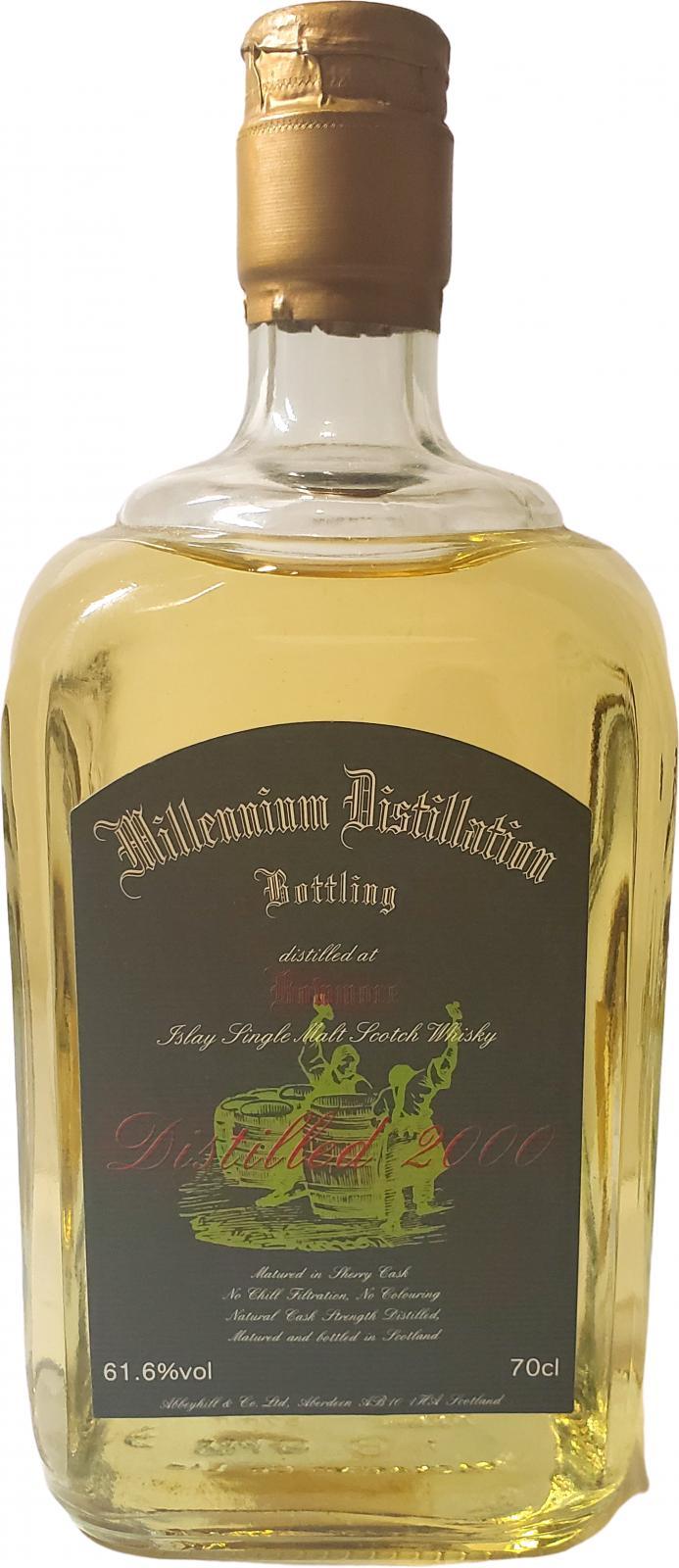 Bowmore 2000 Abb Millennium Distillation