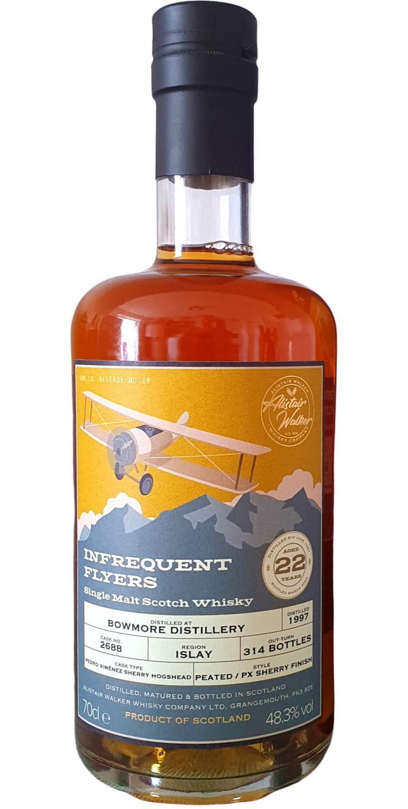 Bowmore 1997 AWWC Infrequent Flyers