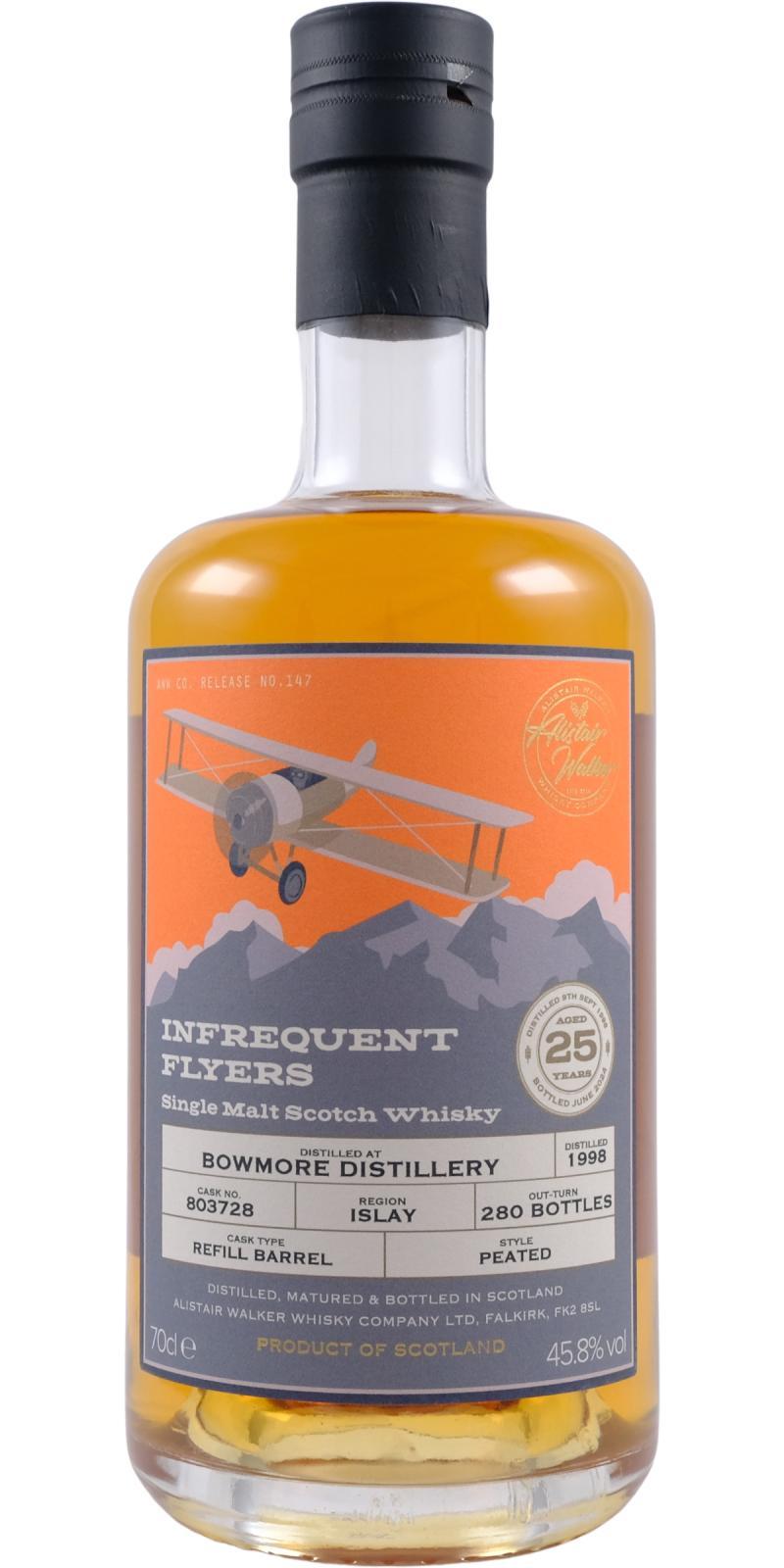 Bowmore 1998 AWWC Infrequent Flyers