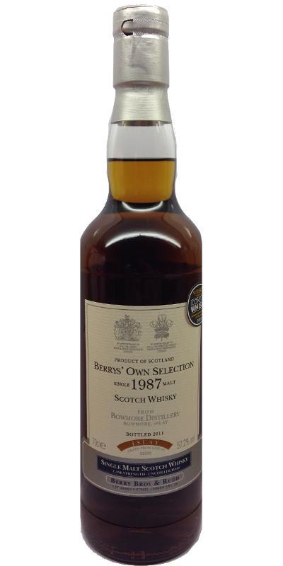 Bowmore 1987 BR Berrys' Own Selection