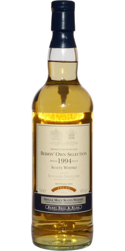 Bowmore 1994 BR Berrys' Own Selection