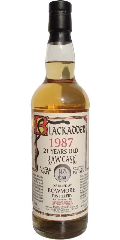 Bowmore 1987 BA Raw Cask
