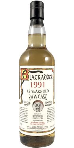 Bowmore 1991 BA Raw Cask