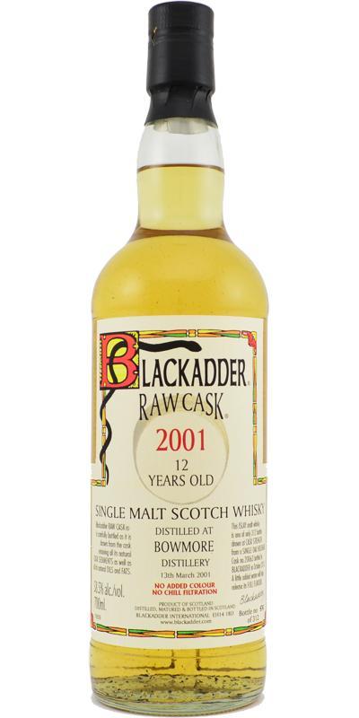 Bowmore 2001 BA Raw Cask