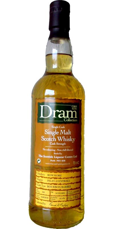 Bowmore 1999 C&S Dram Collection