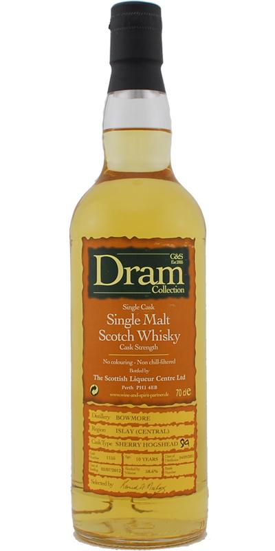 Bowmore 2001 C&S Dram Collection