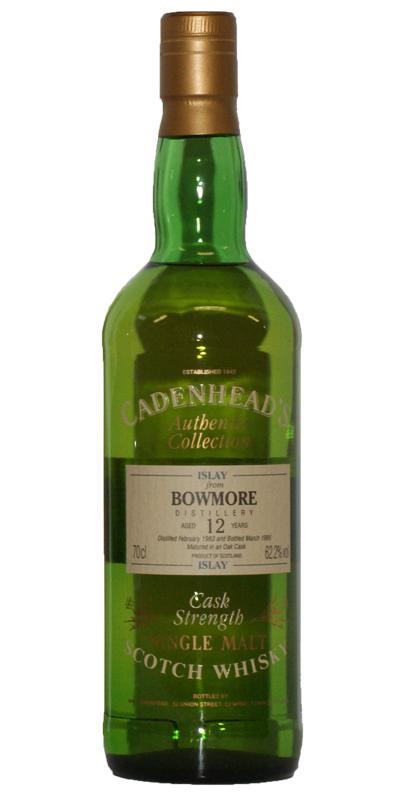 Bowmore 1983 CA Authentic Collection
