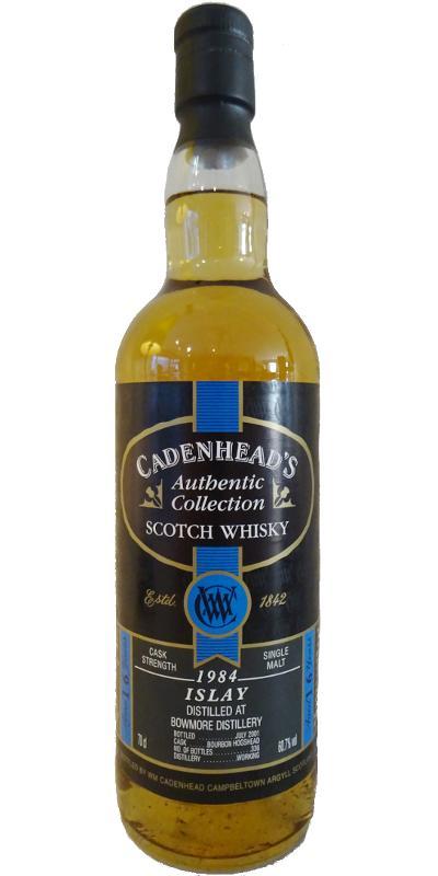 Bowmore 1984 CA Authentic Collection