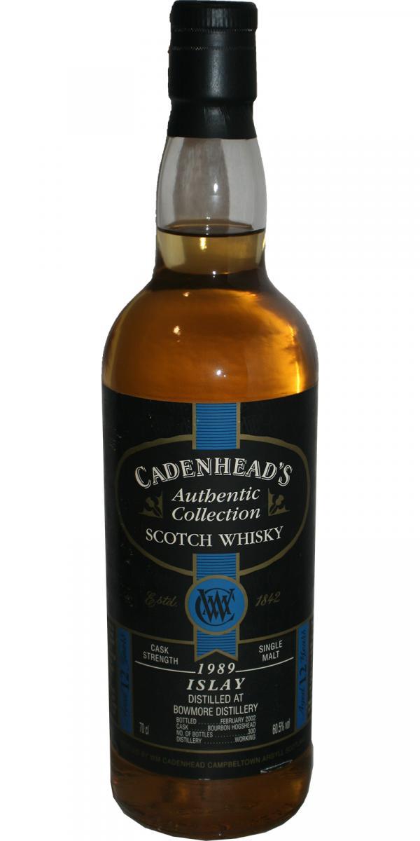 Bowmore 1989 CA Authentic Collection
