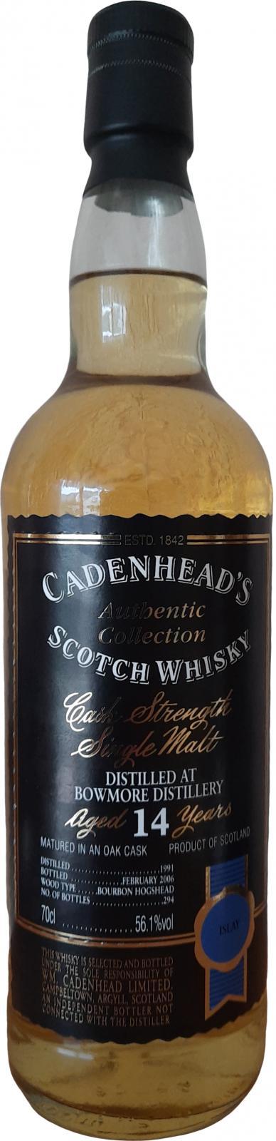 Bowmore 1991 CA Authentic Collection