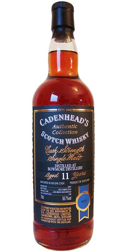 Bowmore 2003 CA Authentic Collection